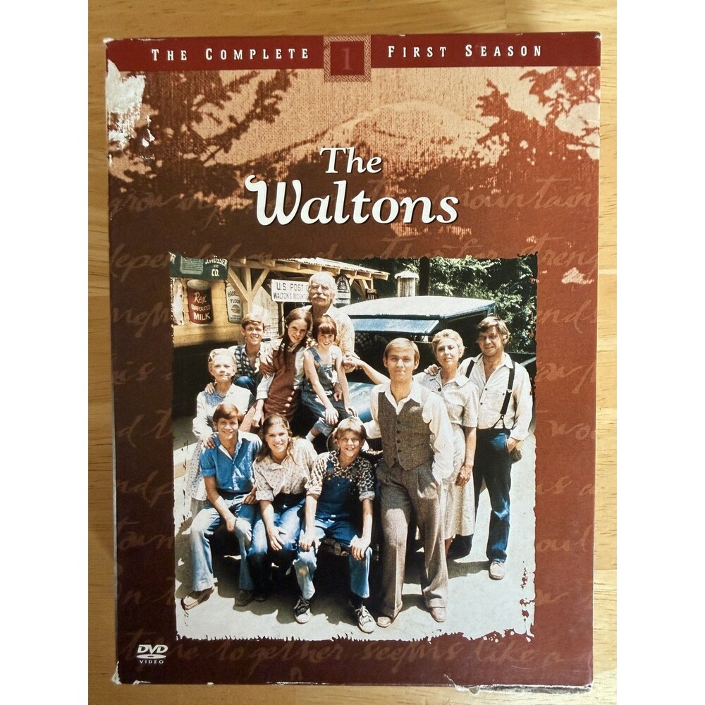 The Waltons: Season 1 (DVD) Box Set - Pristine Discs with ZERO SCRATCHES